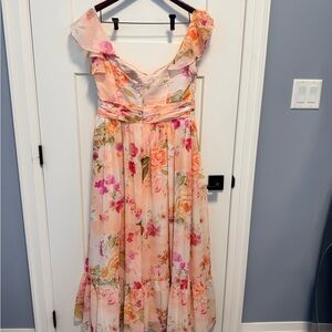 Azazie Anaya Abstract Bouquet Floral